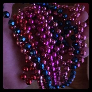 Five necklaces.       4